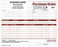 General P-4588 Purchase Order